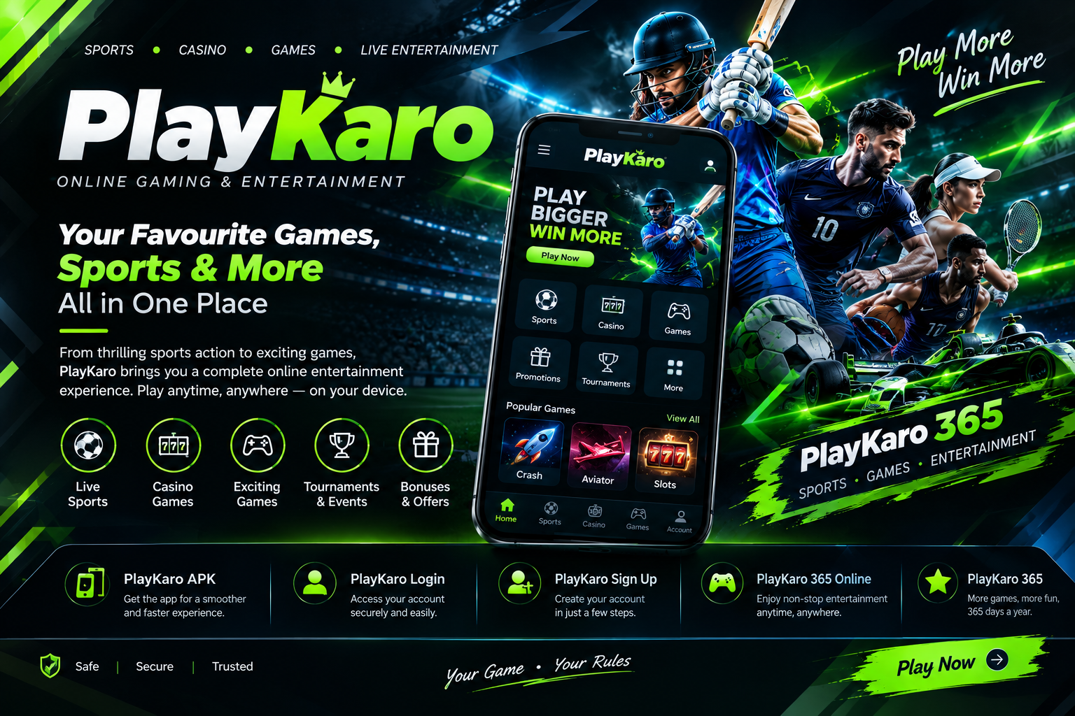 PlayKaro: Exploring Online Sports, Mobile Gaming and Digital Entertainment