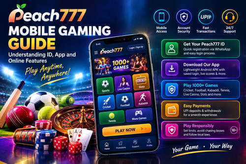 Peach777 Mobile Gaming Guide: Understanding ID, App and Online Features