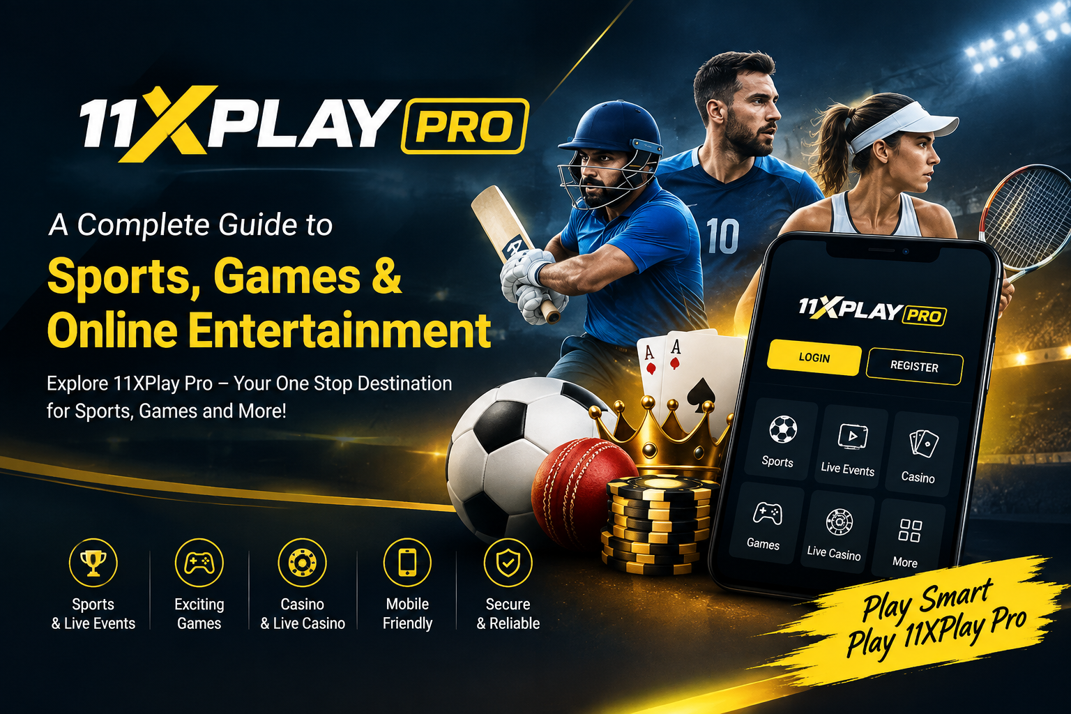 11XPlay Pro | Sports, Games & Online Entertainment Guide