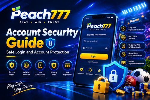 Peach777 Account Security Guide: Safe Login and Account Protection