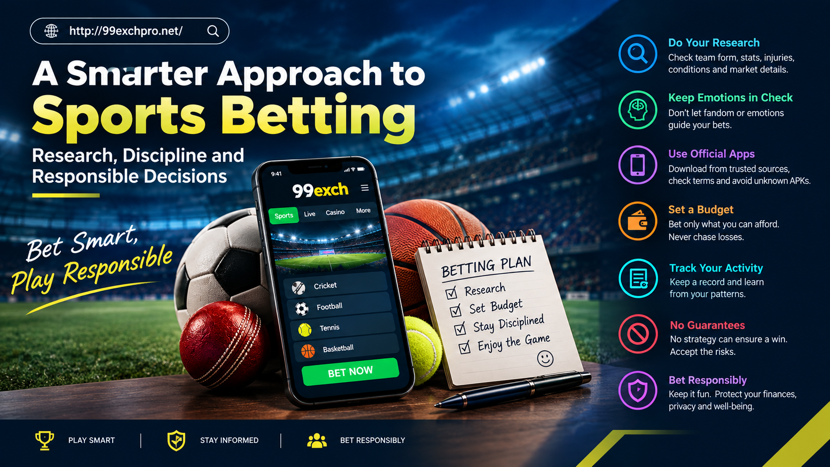 A Smarter Approach to Sports Betting: Research, Discipline and Responsible Decisions