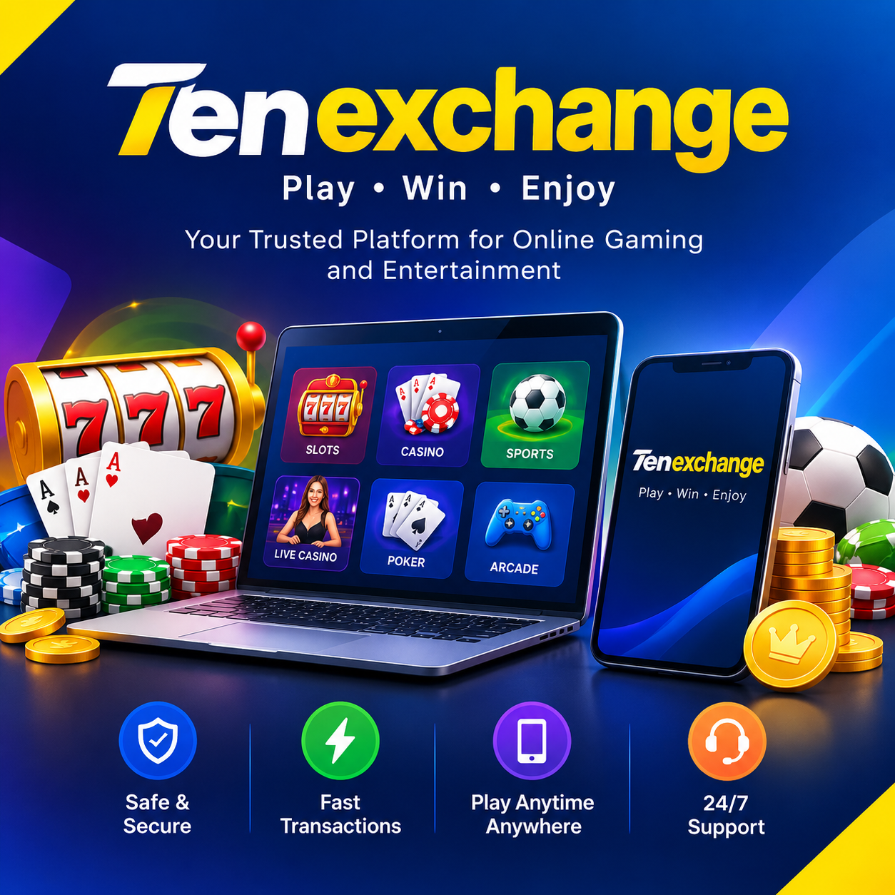 TenExchange – Sports, Live Games, Cricket & Online Gaming