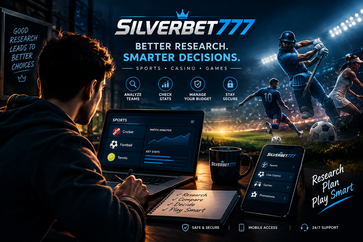 Silverbet777: How to Research Sports Before Making Decisions