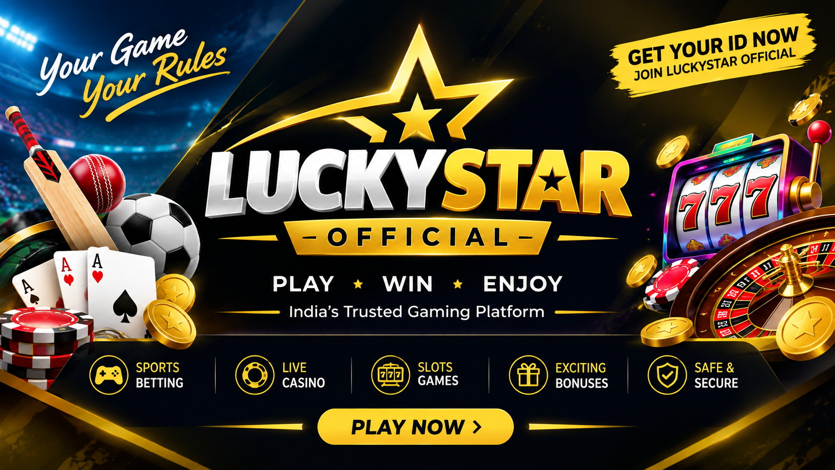 Luckystar Official | Login, Register & Get Luckystar ID Online