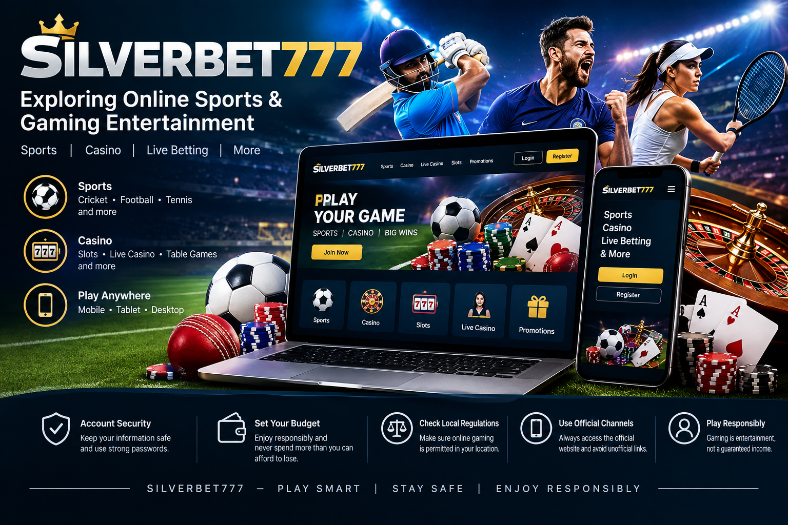 Silverbet777: Exploring Online Sports & Gaming Entertainment