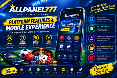 Allpanel777 Platform Features & Mobile Experience