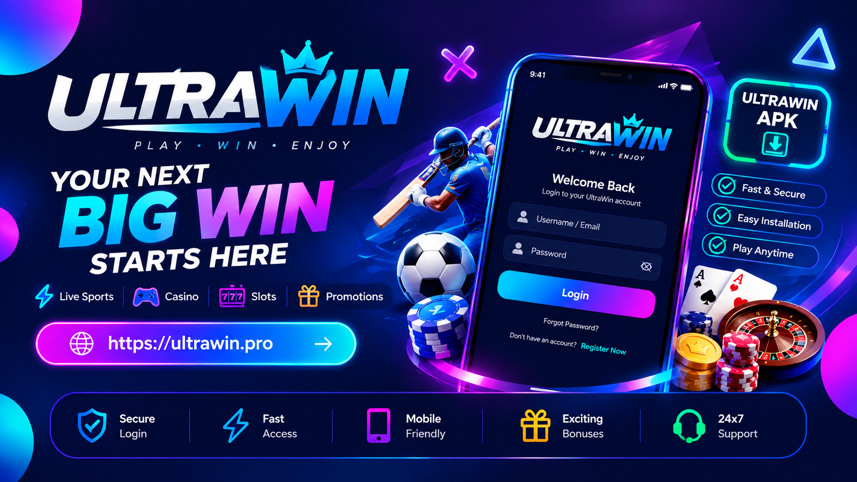 UltraWin: UltraWin APK & UltraWin Login Guide