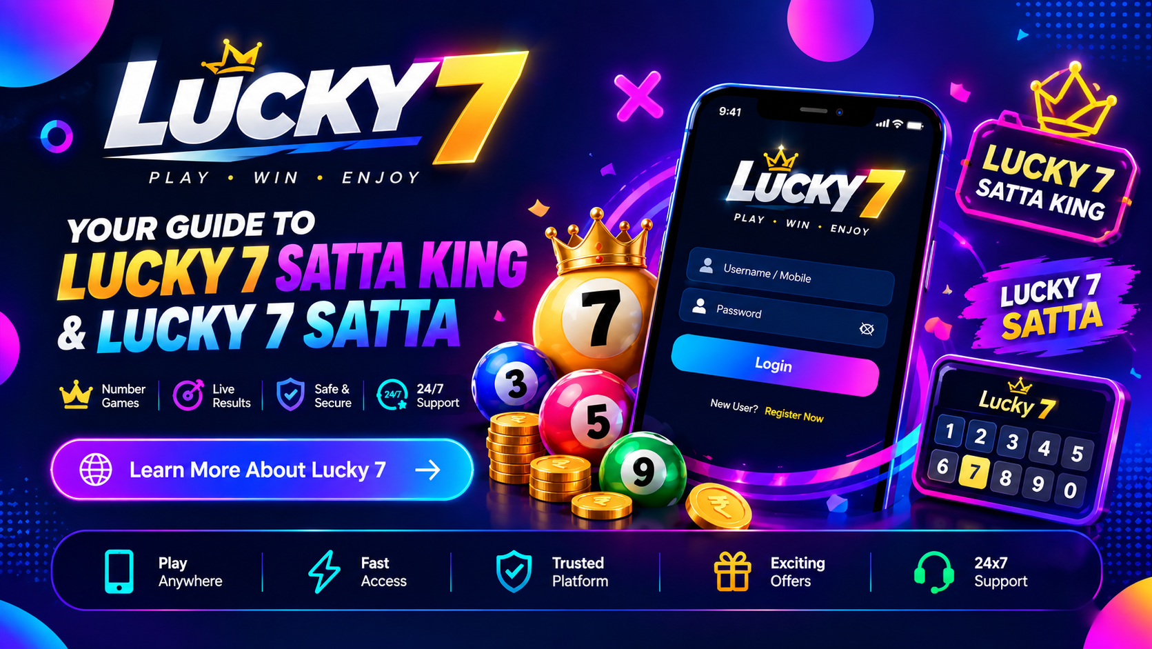 Lucky 7: Lucky 7 Satta King & Online Game Information Guide