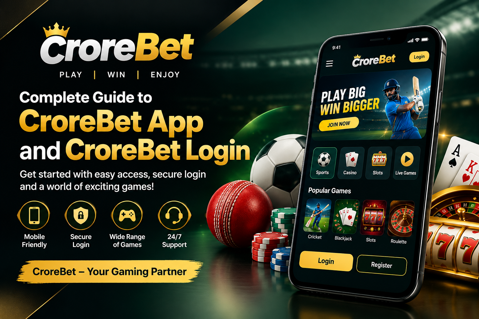 CroreBet: Complete Guide to CroreBet App and CroreBet Login