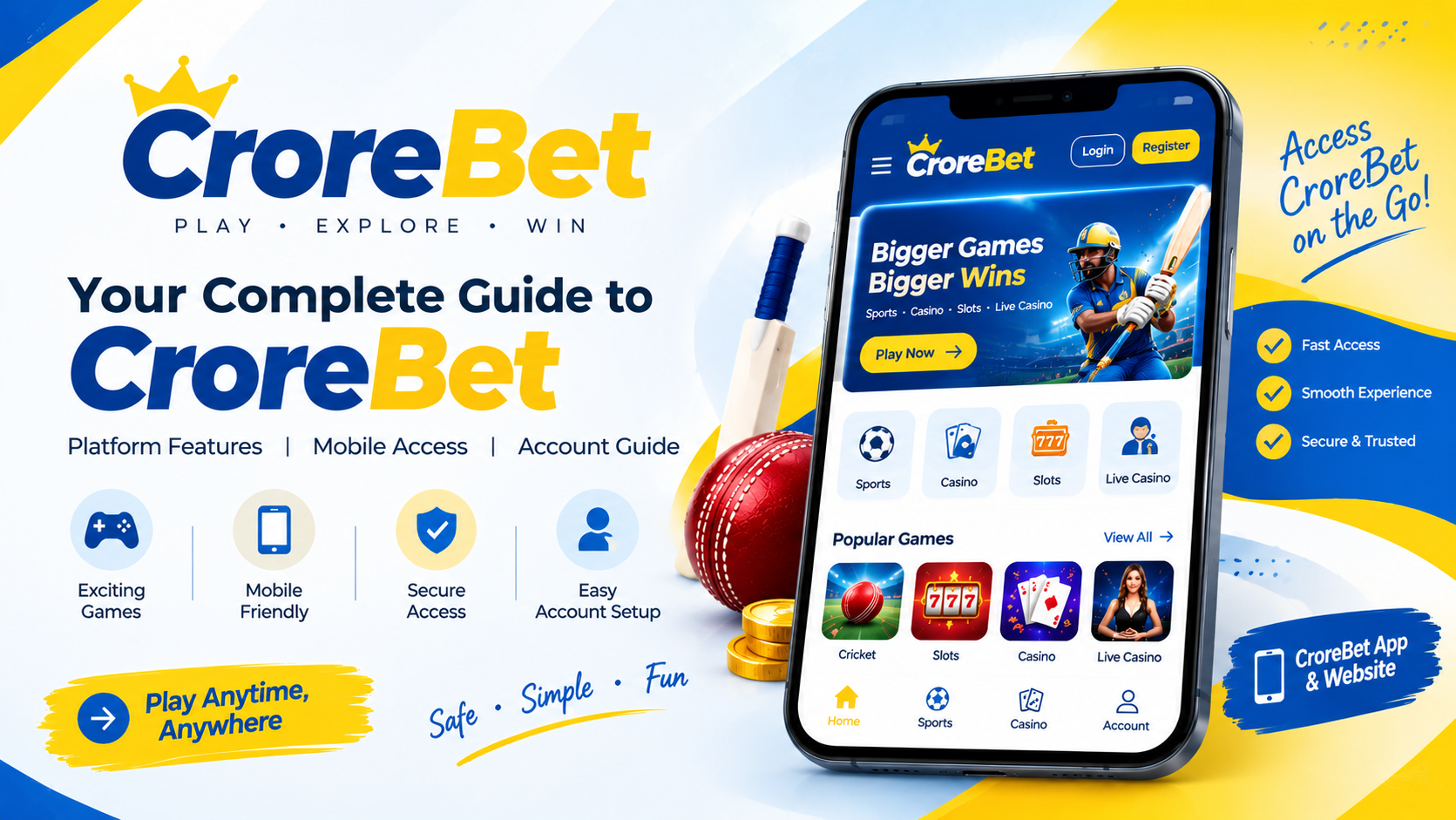 CroreBet: Discovering the Digital Gaming Experience