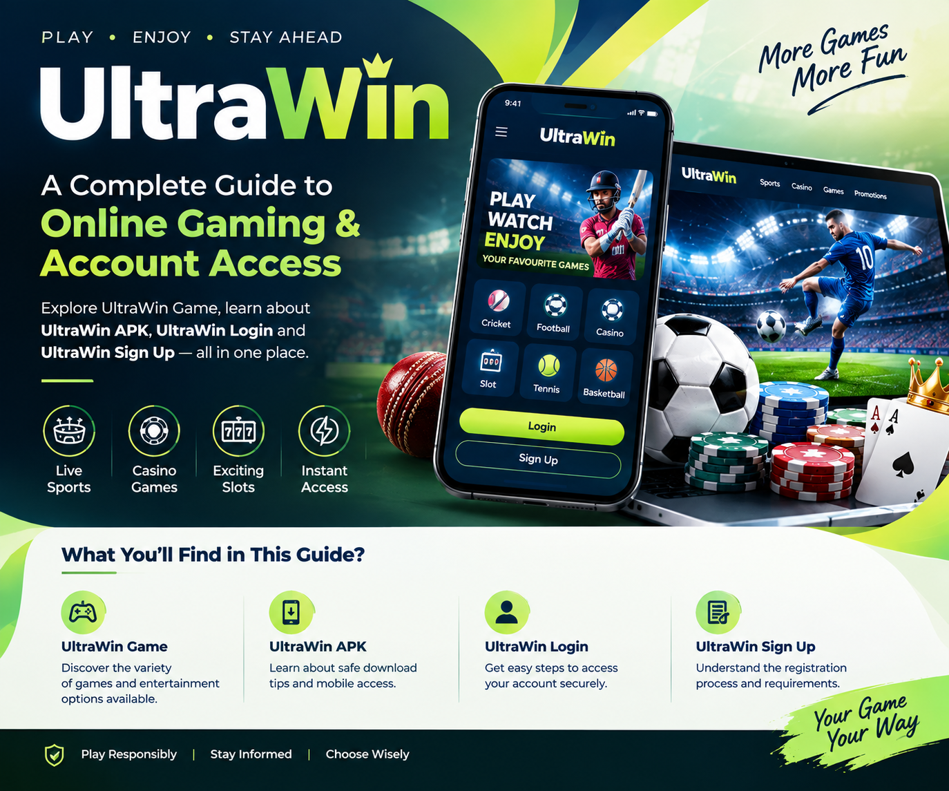 UltraWin: A Complete Guide to UltraWin Game, Mobile Access and Account Features