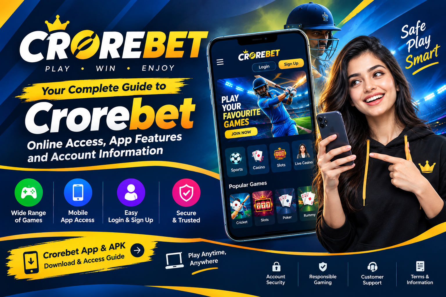 Crorebet: A Practical Guide to Online Access and App Features