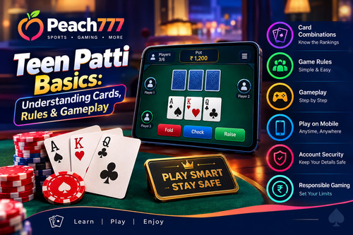 Teen Patti Basics: Understanding Cards, Rules & Gameplay