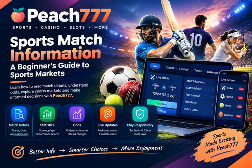 Sports Match Information: A Beginner’s Guide to Sports Markets