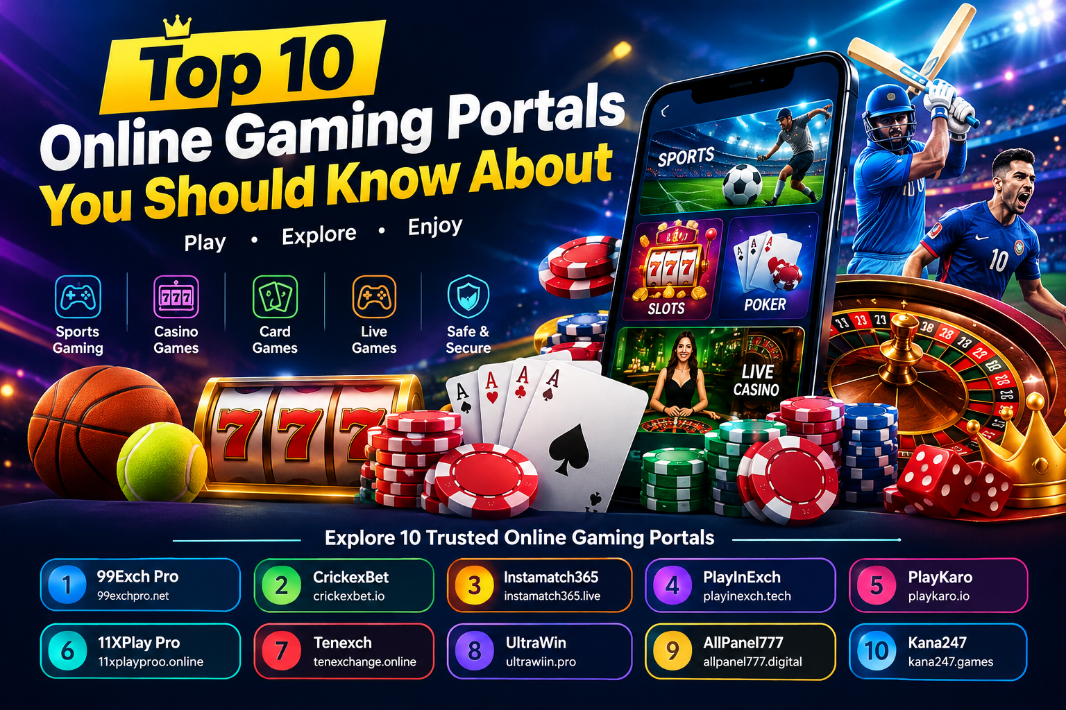 Top 10 Online Gaming Portals You Should Know About in 2026