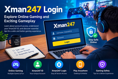 Xman247– Explore Online Gaming and Exciting Gameplay