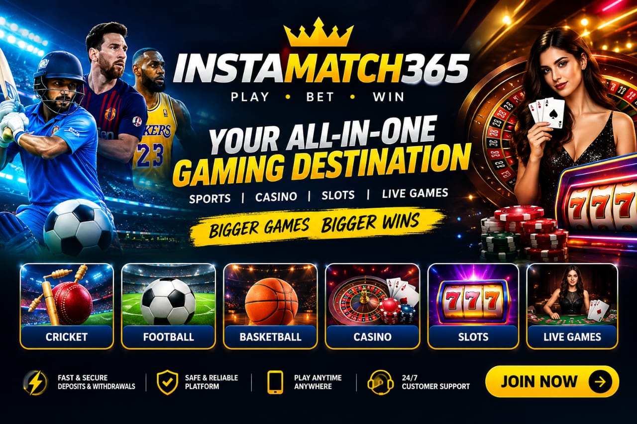 Instamatch365 – Online Gaming, Live Sports & Games Guide