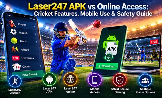 Laser247 APK vs Online Access: Cricket Features, Mobile Use & Safety Guide