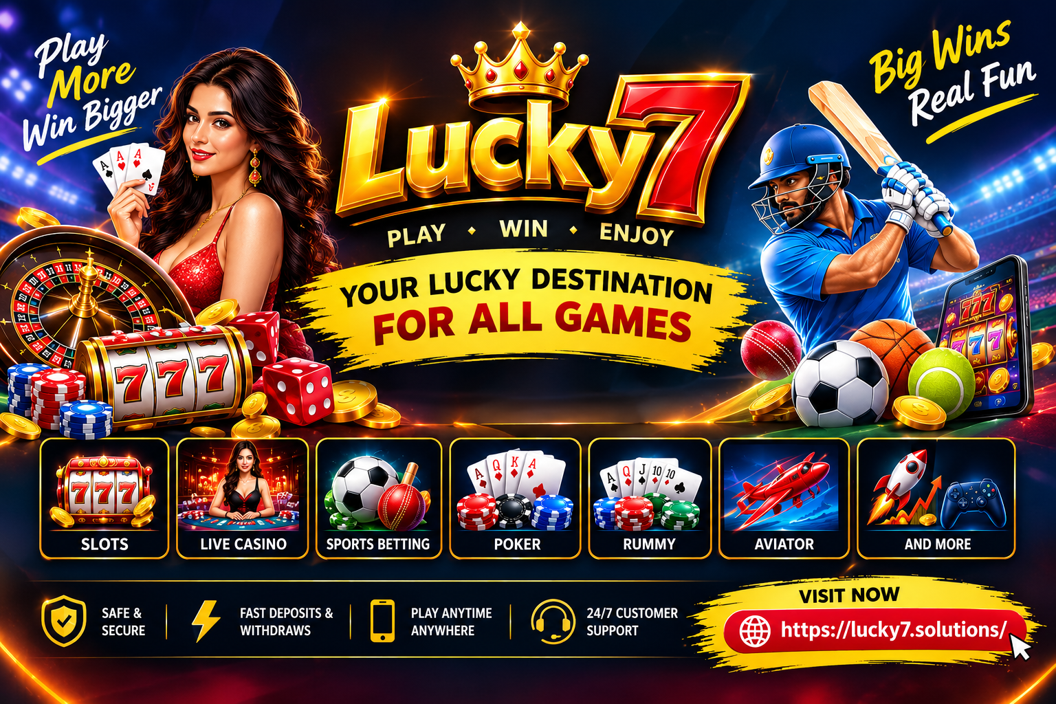 Lucky7 Online Gaming Guide – Games, Features & Safety Tips