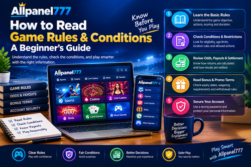 How to Read Game Rules and Conditions: A Beginner’s Guide