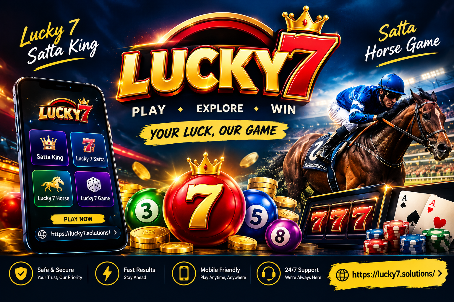 Lucky 7 Guide: Lucky 7 Satta King, Satta and Horse Game