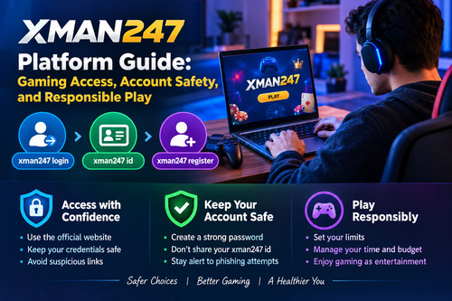 XMAN247 Platform Guide: Gaming Access, Account Safety, and Responsible Play