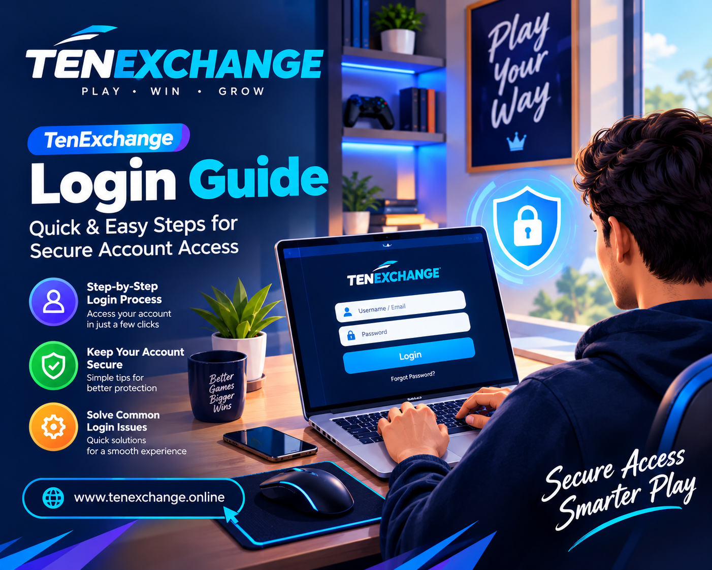 TeneExchange User Login and Account Safety Tips
