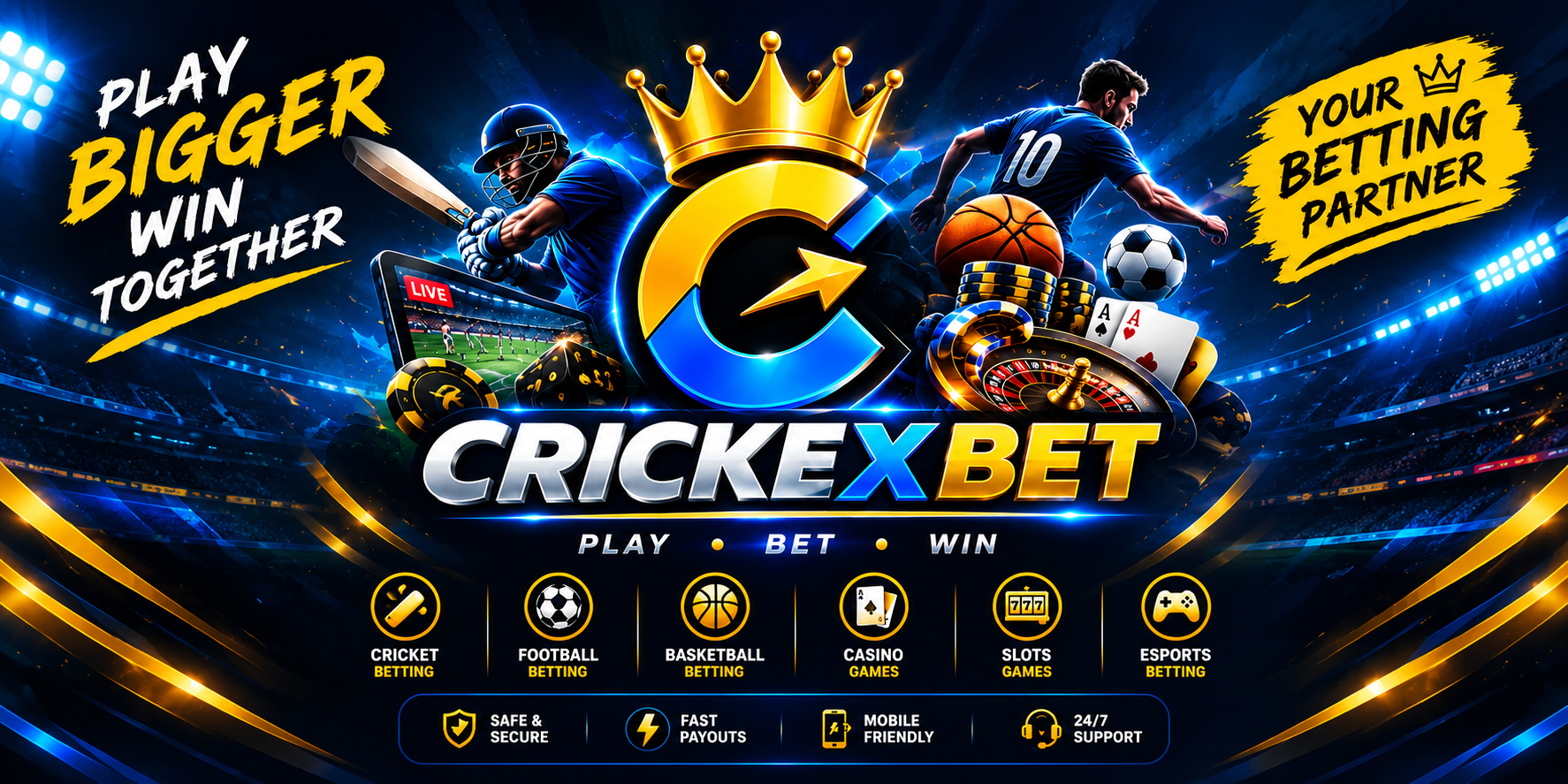 CrickexBet Login, Register & ID – Complete Account Guide