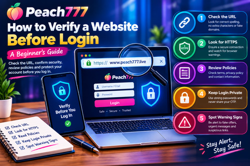 How to Verify a Website Before Login: A Beginner’s Guide