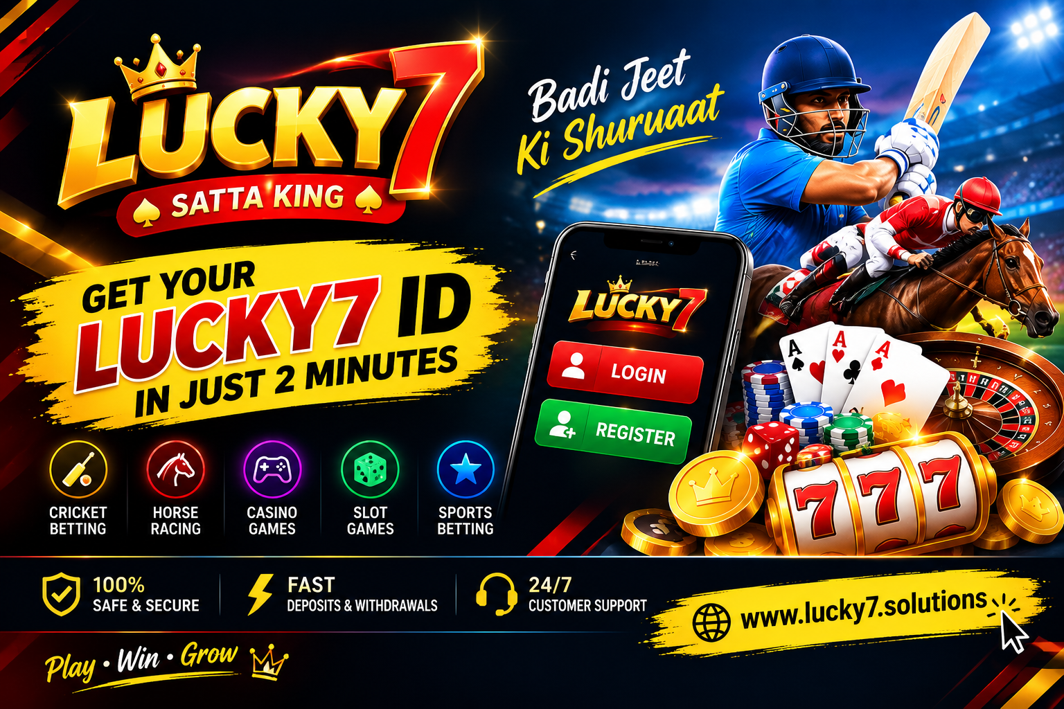 Lucky7 Online Guide 2026 – Login, Register, Gift Code & Bonus