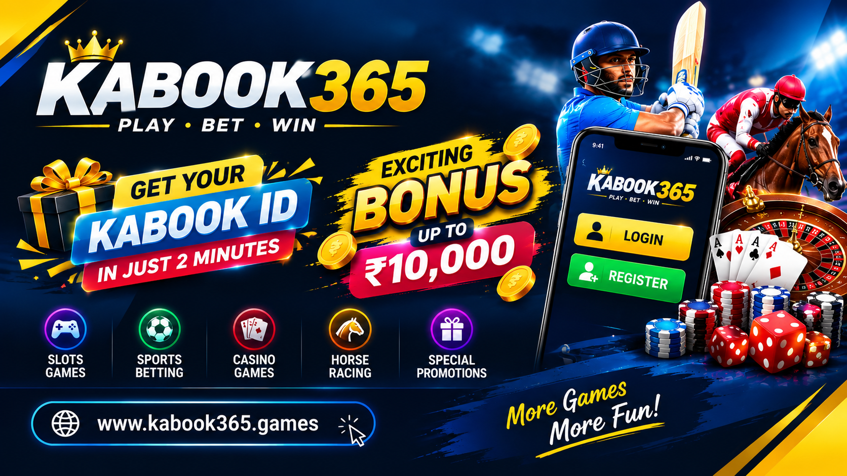 Kabook365 Login, App Download, Gift Code & Bonus Guide