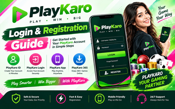 PlayKaro Login, Registration & ID Guide