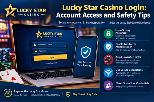 Lucky Star Casino Login: Account Access and Safety Tips